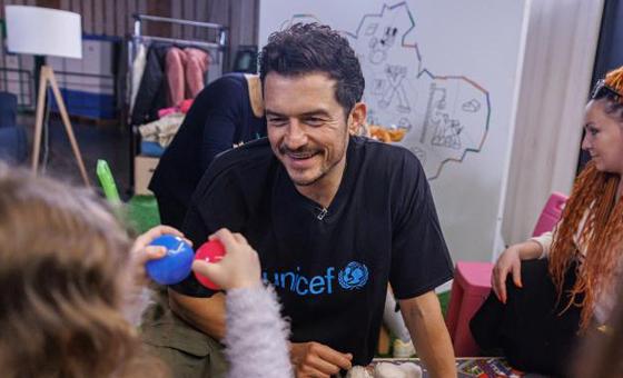 Посол доброй воли ЮНИСЕФ Орландо Блум (архив).